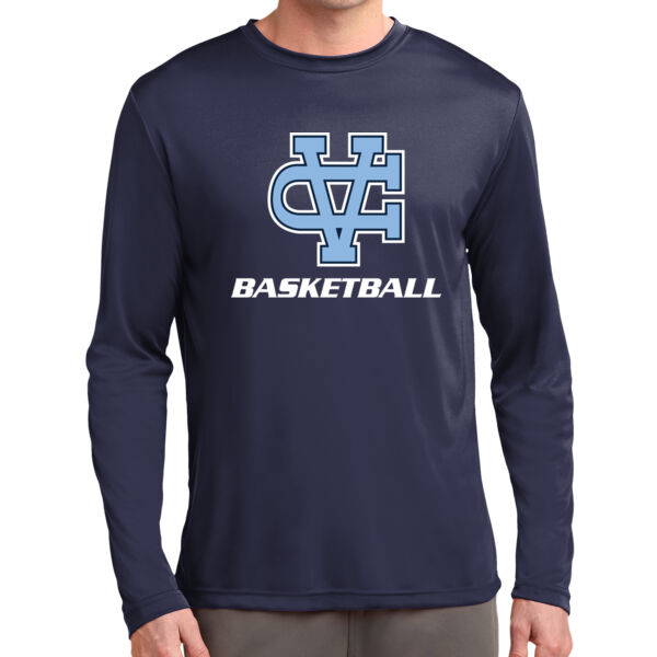 Valley Christian Basketball Long Sleeve PosiCharge Competitor Tee Thumbnail
